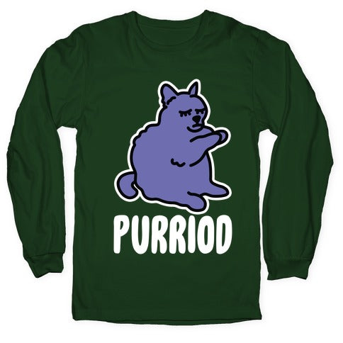 Purriod Longsleeve Tee