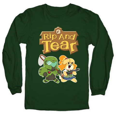 Rip And Tear Longsleeve Tee