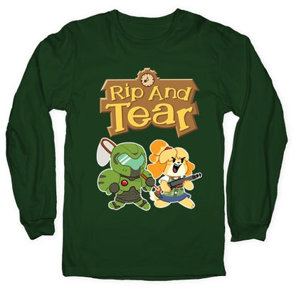 Rip And Tear Longsleeve Tee