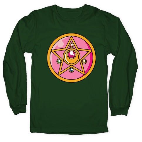 Sailor Moon Crystal Star Brooch Longsleeve Tee