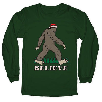 Santa Sasquatch Longsleeve Tee