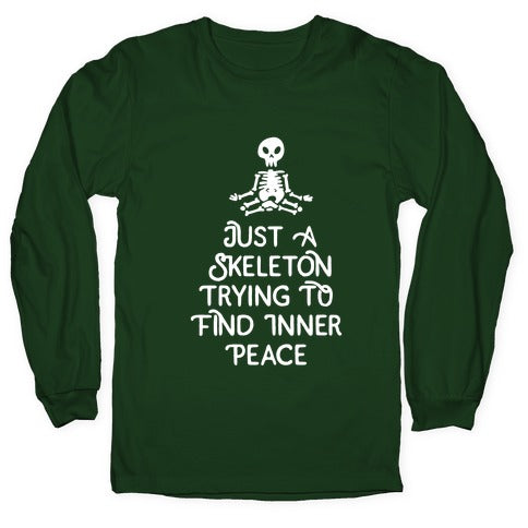 Skeleton Peace Longsleeve Tee