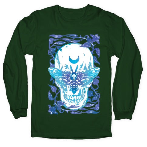 Skull Moth Longsleeve Tee
