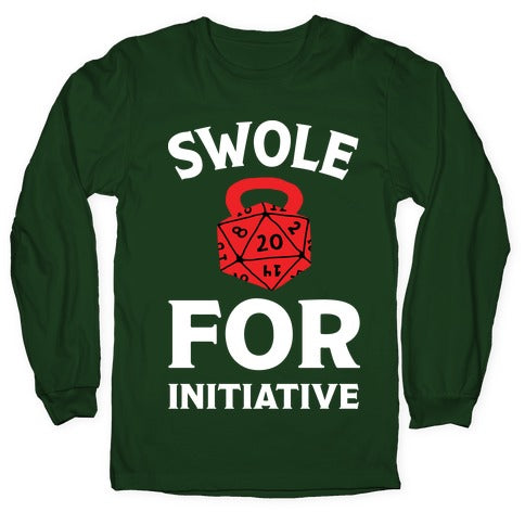Swole For Initiative D20 Longsleeve Tee