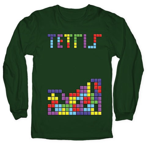 Tetris: Best Game Of All TIme Longsleeve Tee