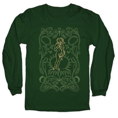 The Birth of Venus Fly Trap Longsleeve Tee