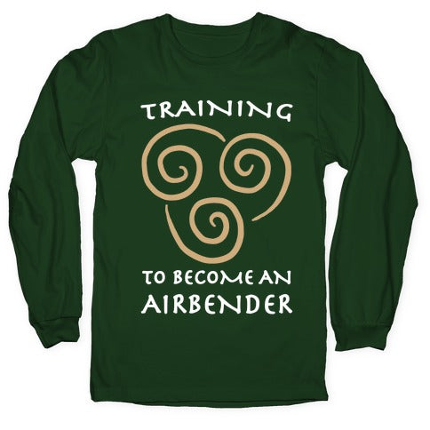 Training to Become An Airbender Longsleeve Tee