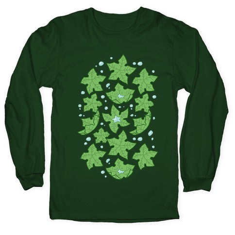 Tree Star Pattern Longsleeve Tee