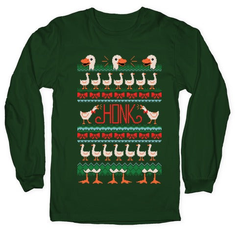 Ugly Goose Sweater Longsleeve Tee