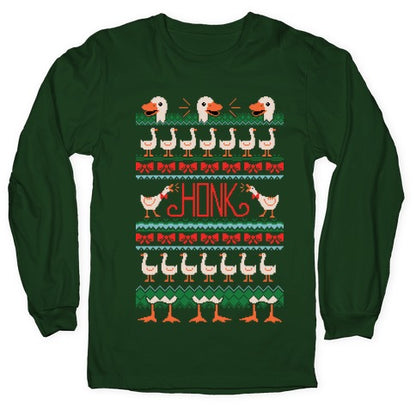 Ugly Goose Sweater Longsleeve Tee