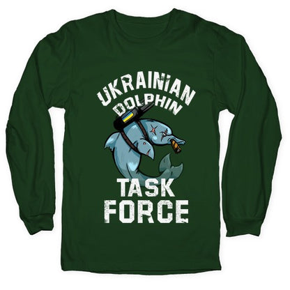 Ukrainian Dolphin Task Force Longsleeve Tee