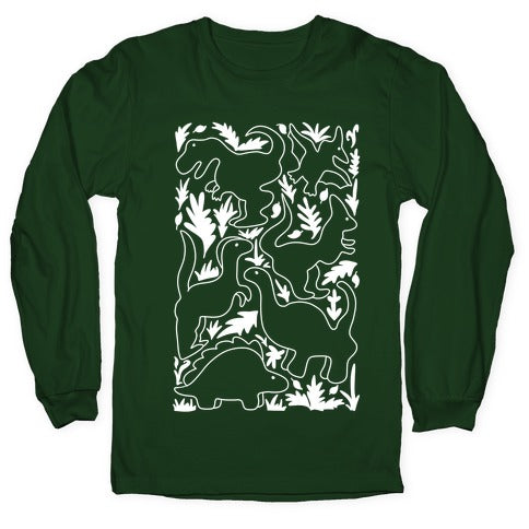 Very Poorly Drawn Dinosaurs Longsleeve Tee