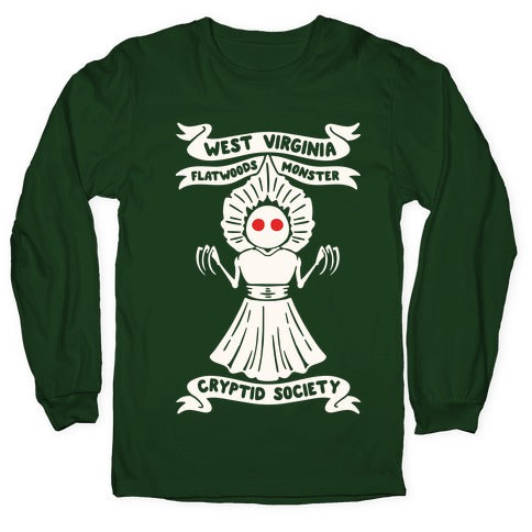 West Virginia Flatwoods Monster Cryptid Society Longsleeve Tee