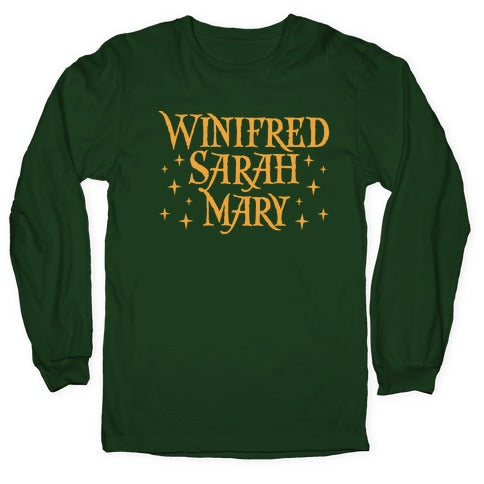 Winifred Sarah Mary - Witch Coven Longsleeve Tee