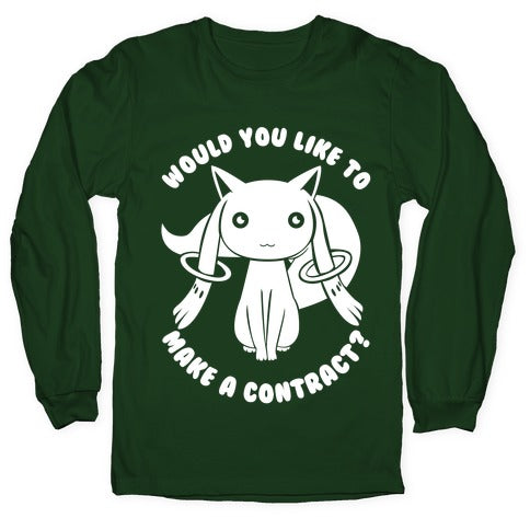 Would You Like To Make A Contract? Longsleeve Tee