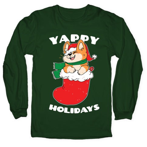 Yappy Holidays Longsleeve Tee