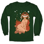 Zodiac Pinup Cancer Longsleeve Tee