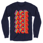 ACE Retro Rainbow Longsleeve Tee