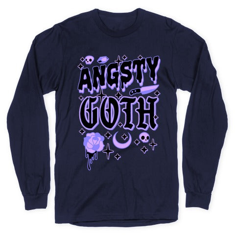 Angsty Goth  Longsleeve Tee