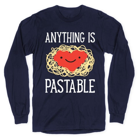 Anything Is Pastable Longsleeve Tee
