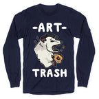 Art Trash Possum Longsleeve Tee