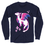 Bi Pride Dragon Longsleeve Tee