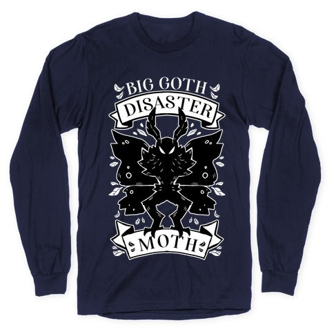 Big Goth Disaster Moth Longsleeve Tee