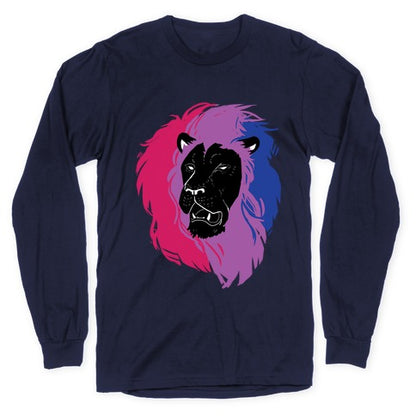 Bisexual Lion Pride Longsleeve Tee