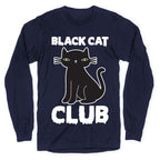 Black Cat Club Longsleeve Tee