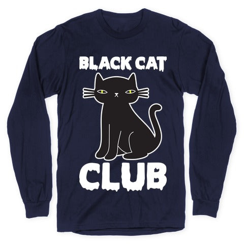 Black Cat Club Longsleeve Tee
