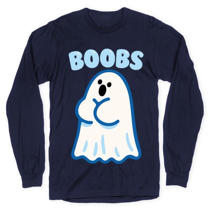 Boobs Ghost Longsleeve Tee