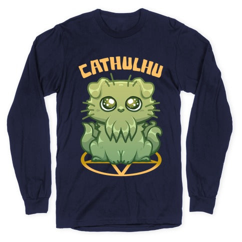 Cathulhu Longsleeve Tee