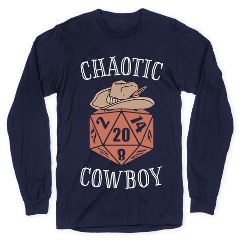 Chaotic cowboy Longsleeve Tee