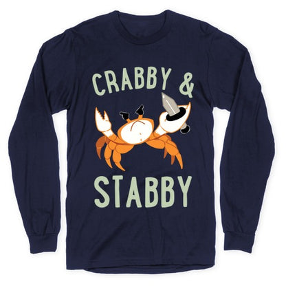 Crabby & Stabby Longsleeve Tee