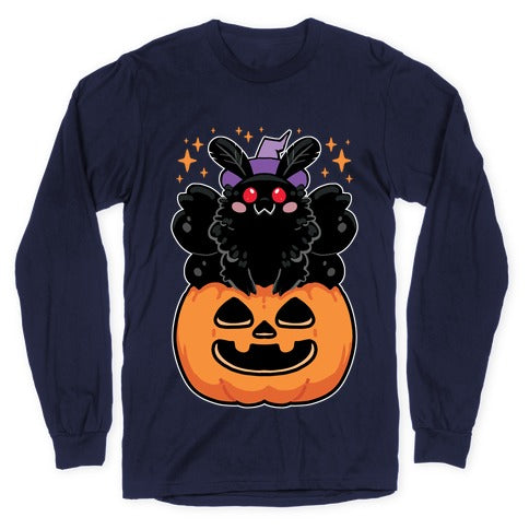 Cute Halloween Mothman Longsleeve Tee