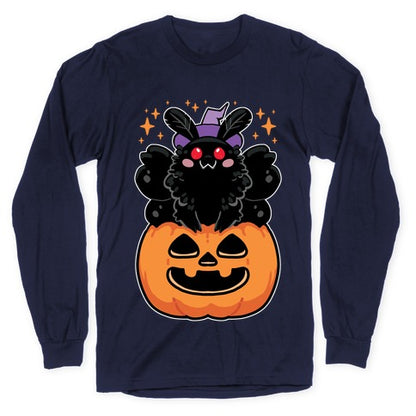 Cute Halloween Mothman Longsleeve Tee