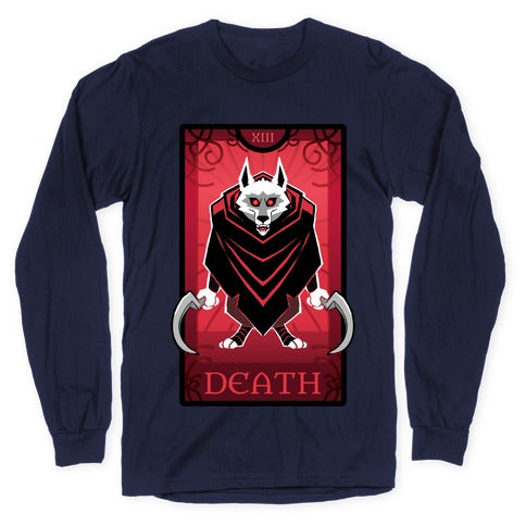 Death Wolf Tarot Longsleeve Tee