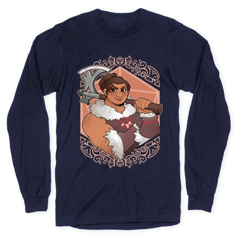 DnD Princesses: Luisa Barbarian Longsleeve Tee