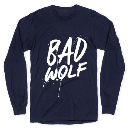 Doctor Who Bad Wolf Longsleeve Tee