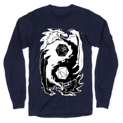 Dungeons and Dragons Yin Yang Longsleeve Tee