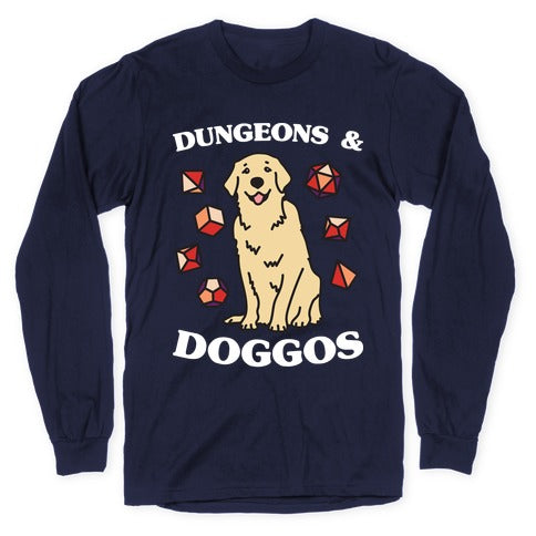 Dungeons & Doggos Longsleeve Tee