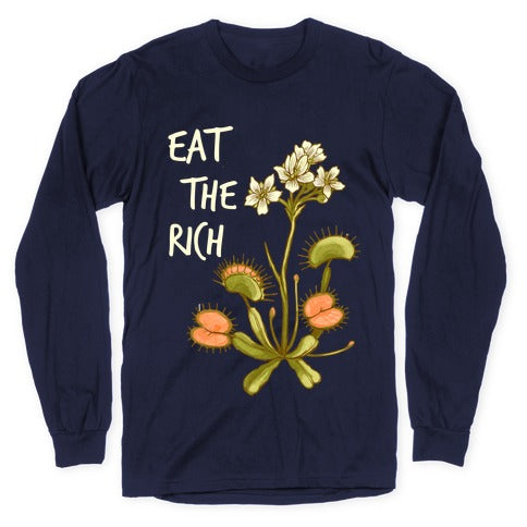 Eat The Rich Venus Fly Trap Longsleeve Tee