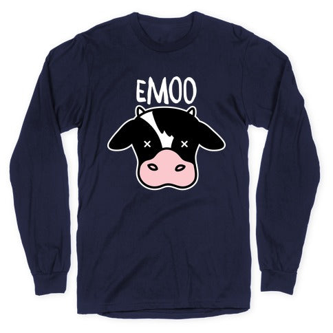 Emoo Emo Cow Longsleeve Tee