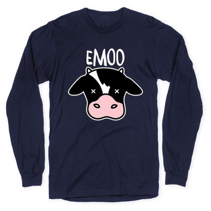 Emoo Emo Cow Longsleeve Tee