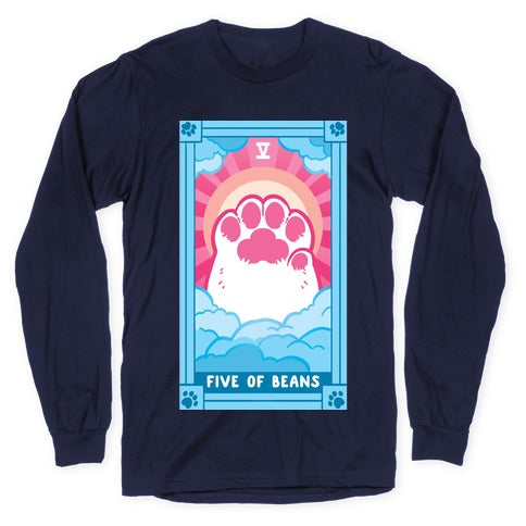 Five of Beans Longsleeve Tee