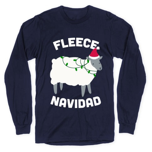 Fleece Navidad Longsleeve Tee