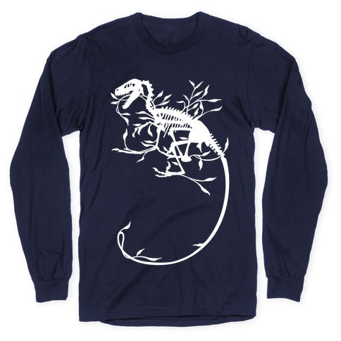 Floral Dinosaur Longsleeve Tee
