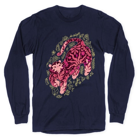 Floral Tiger  Longsleeve Tee