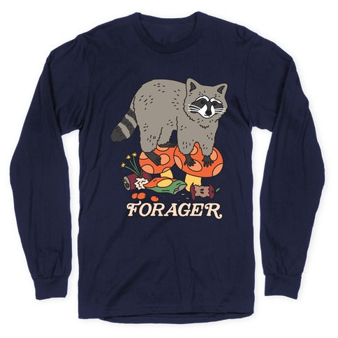Forager Raccoon Longsleeve Tee