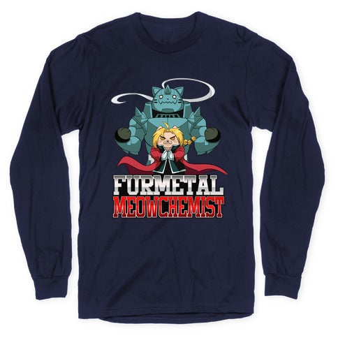 Furmetal Meowchemist Longsleeve Tee